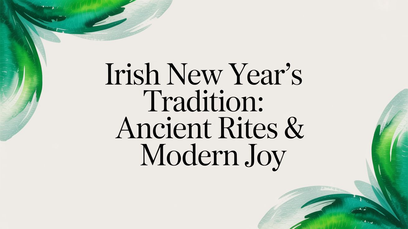 Irish New Year’s Tradition: Ancient Rites & Modern Joy