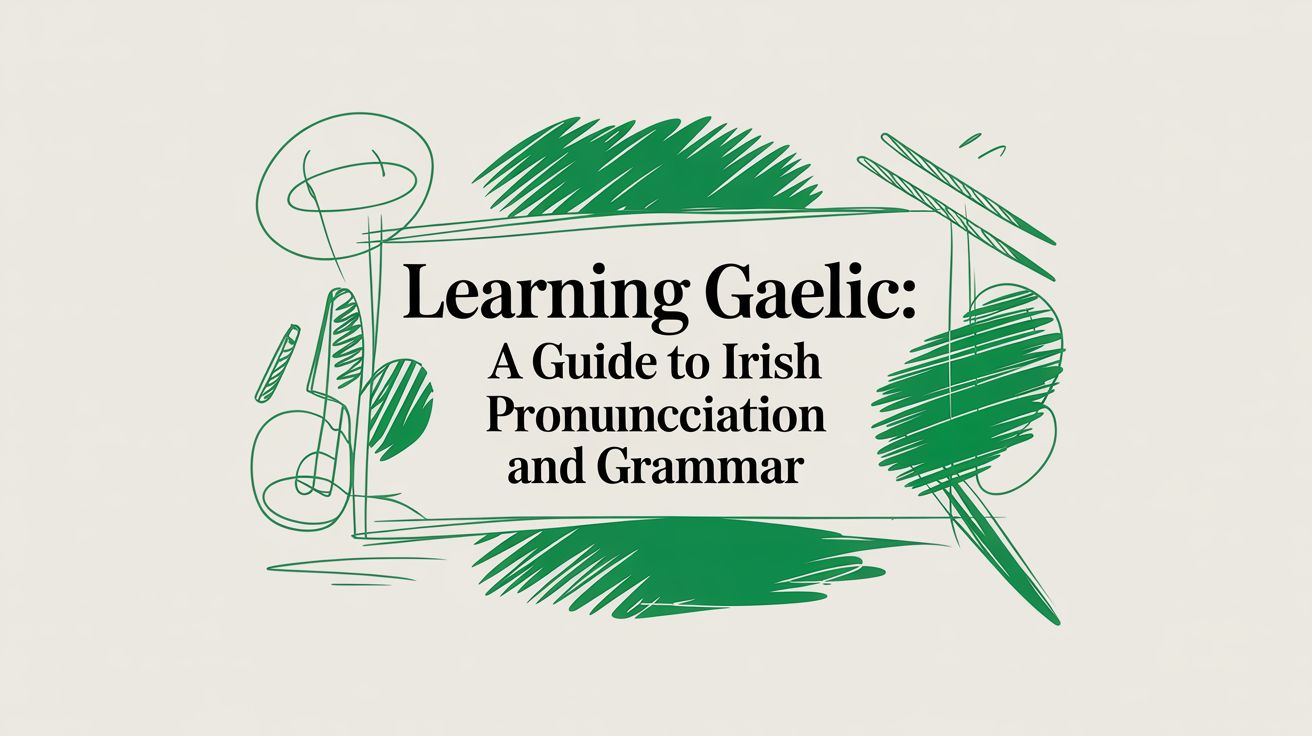 Learning Gaelic: A Guide to Irish Pronunciation and Grammar
