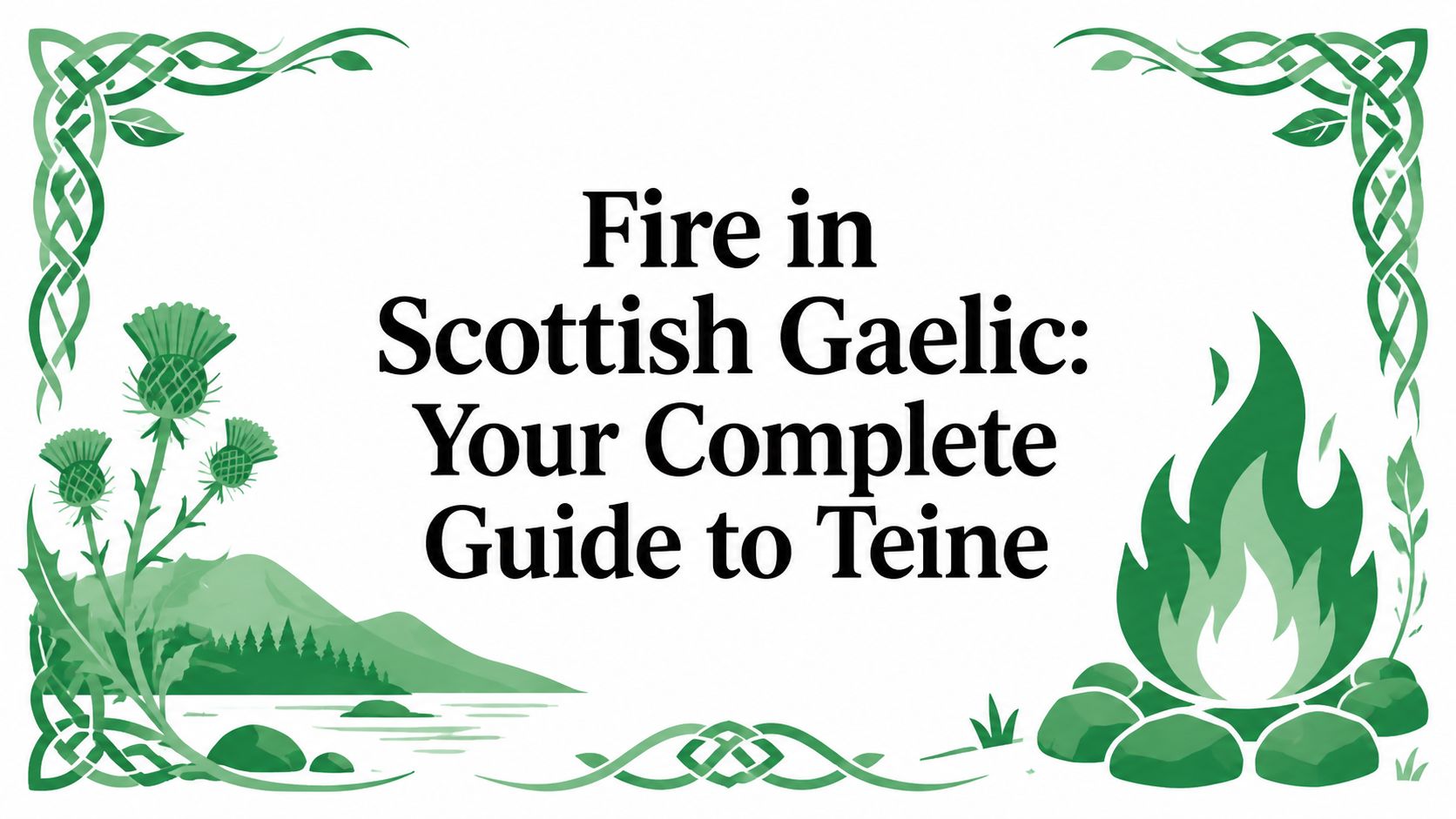 Fire in Scottish Gaelic: Your Complete Guide to Teine