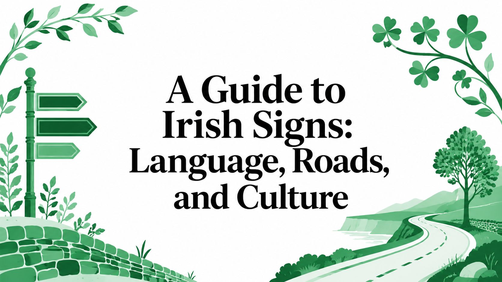 A Guide to Irish Signs: Language, Roads, and Culture