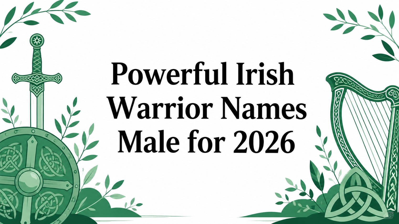 Powerful Irish Warrior Names Male for 2026