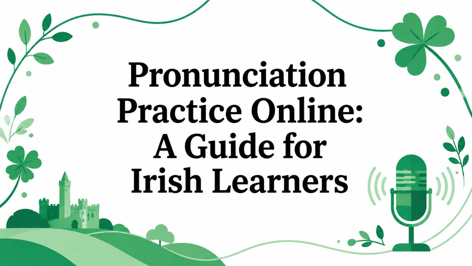 Pronunciation Practice Online: A Guide for Irish Learners